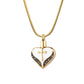 CROSS ON HEART MEMORIAL NECKLACE