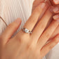 CUSTOM HEART IN HANDS MEMORIAL RING
