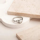 CUSTOM HEART IN HANDS MEMORIAL RING