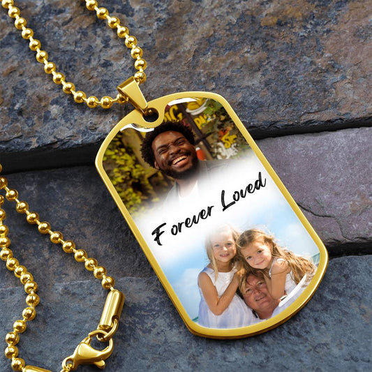 CUSTOM ENGRAVABLE PHOTO - DOG TAG